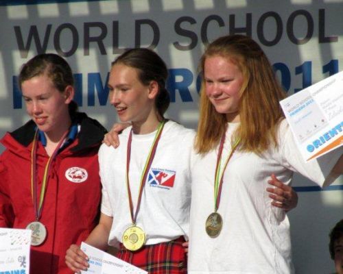 Gold for Jenny at World Schools