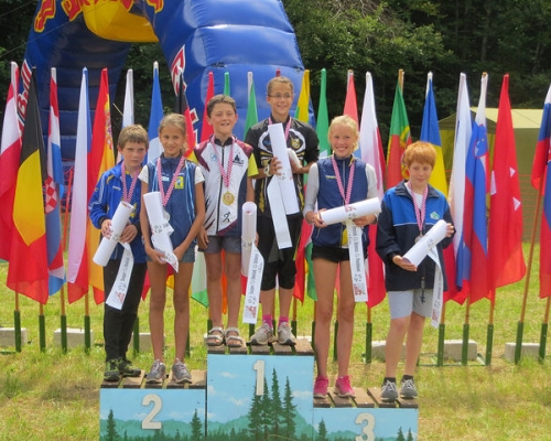 2014 Croatia - Ewan(2nd) on the podium