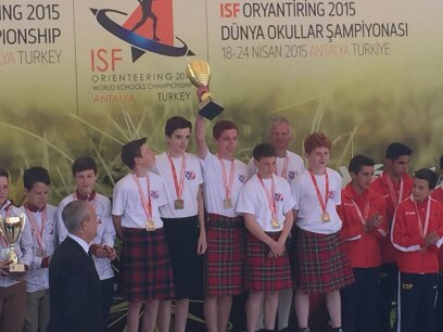 Banchory Academy World Schools Champions in M2 category