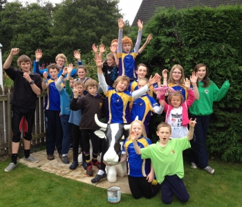 Maroc juniors at the club weekend in Speyside, Sep2012, John Mason