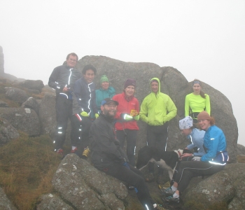 Windy and Windswept on Clachnaben, 