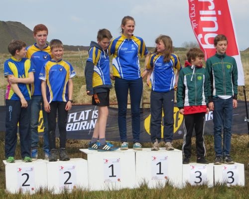 JK relay M/W40- podium with Joe, Jake and Matthew