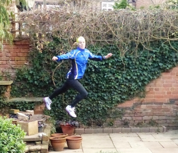 Checking out the jacket's performance in some challenging urban terrain, 