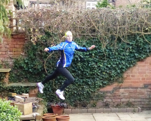 Checking out the jacket's performance in some challenging urban terrain