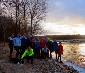 River Dee island hoppers, Sarah Dunn