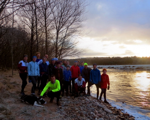 River Dee island hoppers