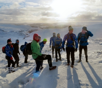 Endurance training on Schiehallion, 