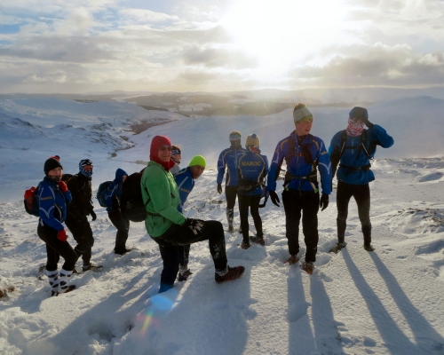 Endurance training on Schiehallion