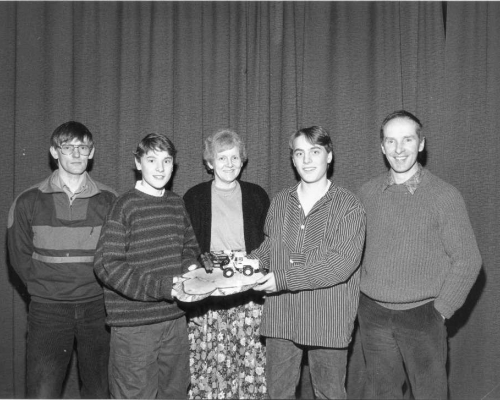 Harvester Trophy Winners 1992 