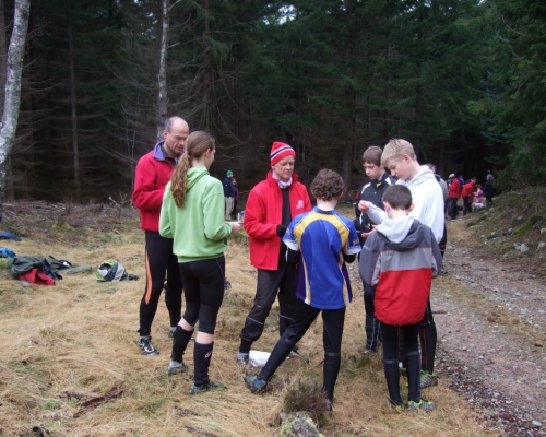 Coaching session in full swing