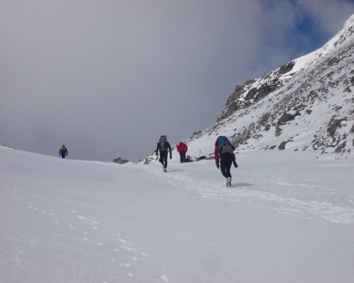 Competitors in the 2013 Highlander MM on Creag Meagaidh