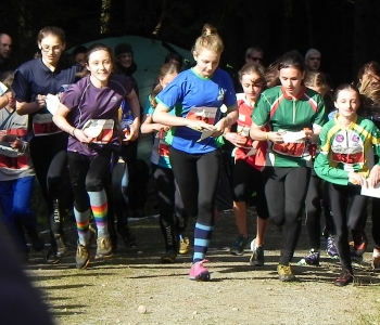 Inter-Area Girls Relay Start, Trevor Ricketts