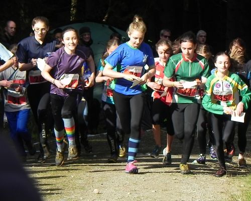 Inter-Area Girls Relay Start