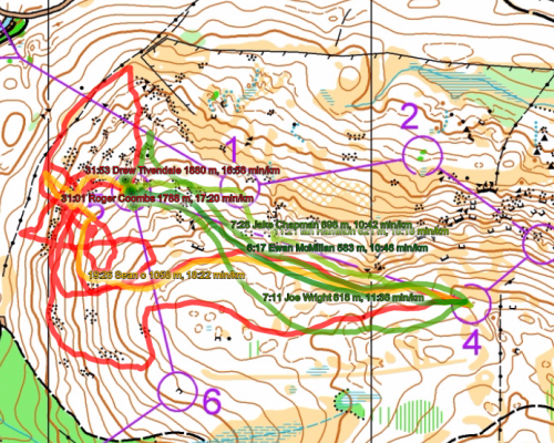 Leg 4-5 on the DNC long course