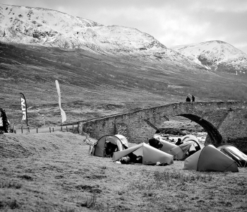 Overnight campsite, Tim Winterburn