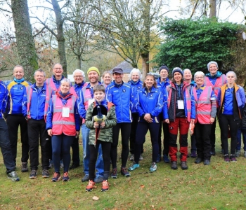Team MAROC at the recent Crathes Castle parkrun takeover, 